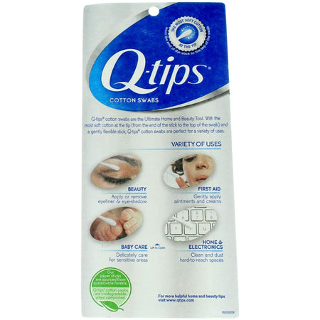 Q Tips Cotton Swab 625ct {Imported from Canada}