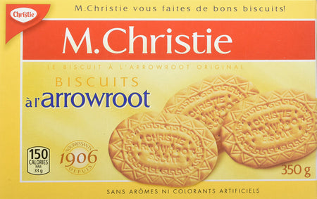 Mr Christie's The Original Arrowroot Biscuits Cookie 350g/12.3oz, 12 Pack, {Imported from Canada}