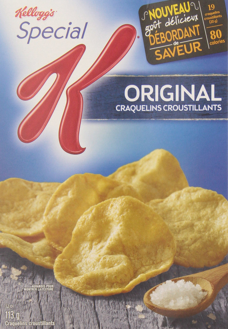 Kellogg's Special K Cracker Chips Original 113g/3.98oz {Imported from Canada}