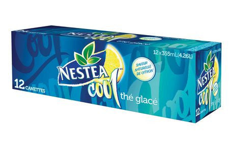 Coca-Cola, Nestea Cool Iced Tea, 355ml, 12pk, Soft Drinks - {Imported from Canada}