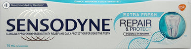 Sensodyne with Novamin , Extra Fresh, Repair & Protect, 75mL/2.5oz (Canadian)