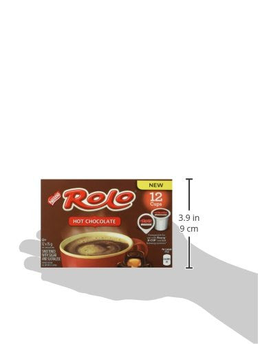 ROLO Hot Chocolate, KEURIG K-CUP Pods, 12x15g {Imported from Canada}