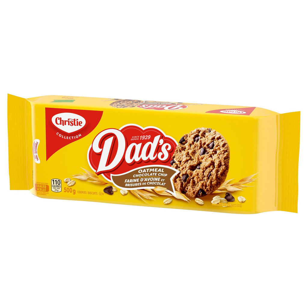 Dad's Oatmeal Chocolate Chip Cookies, 500g {Imported from Canada}