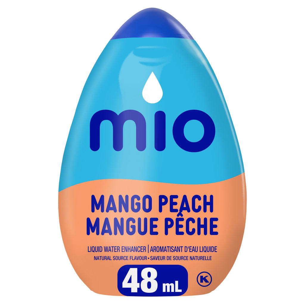 MiO Mango Peach Liquid Water Enhancer, 48mL/1.62oz,(12pk) {Imported from Canada}