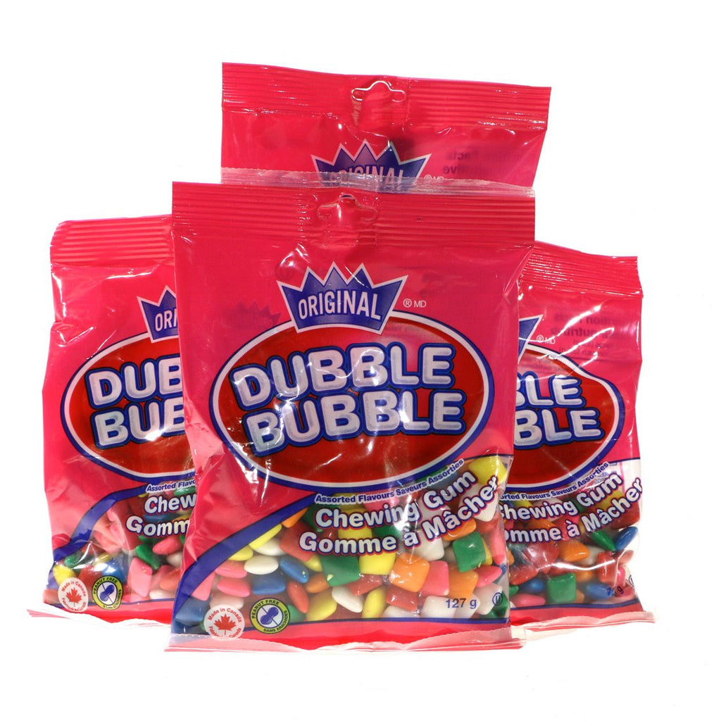 Original Dubble Bubble Gum - 4.5oz, (127g) (4 pack) {Imported from Canada}