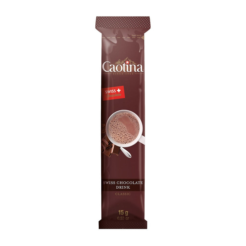 Caotina original 150g/5.25 oz., Cocoa Drink Mix Sachets 10x15g {Imported from Canada}