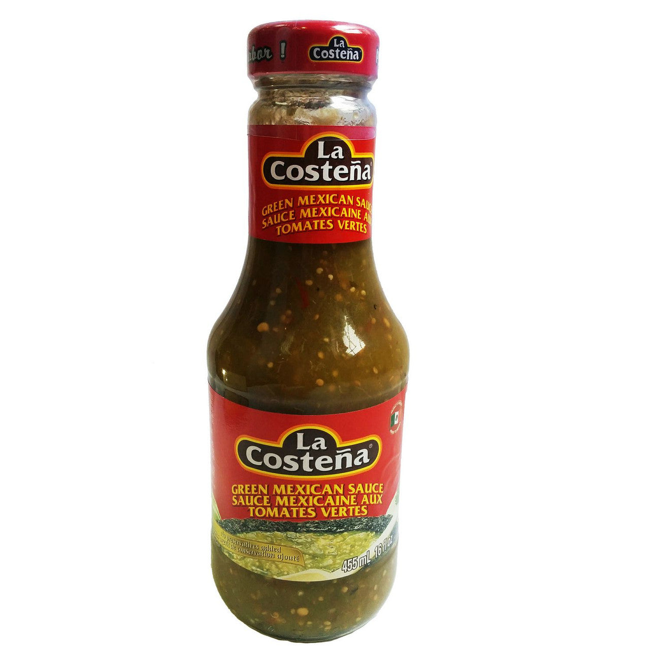 La Costena Green Mexican Sauce 455ml/15.4 oz.