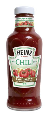 Heinz Chili Sauce, 455ml/15.4oz., {Imported from Canada}