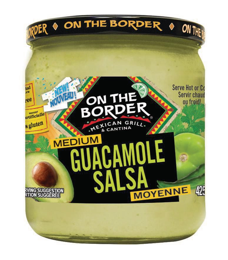 On The Border Guacamole Salsa, Medium, 425g/15 oz., {Imported from Canada}