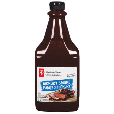 PC Barbecue Sauce Hickory Smoke Flavour 1L/33.8 oz. {Imported from Canada}