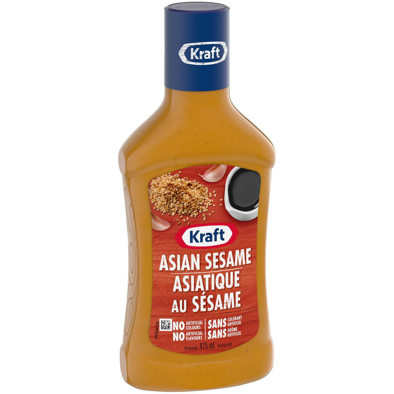 Kraft Asian Sesame Dressing, 475mL/16 fl. oz., Bottle, {Imported from Canada}