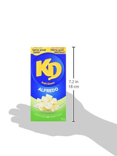 Kraft Dinner Alfredo Macaroni & Cheese, 175g, 6.17oz {Imported from Canada}