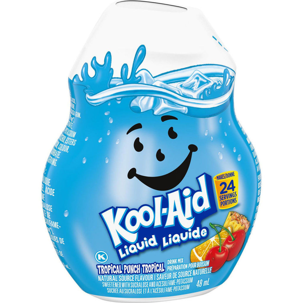 Kool-Aid Tropical Punch Liquid Drink Mix, 48mL/1.6 fl. oz., {Imported from Canada}