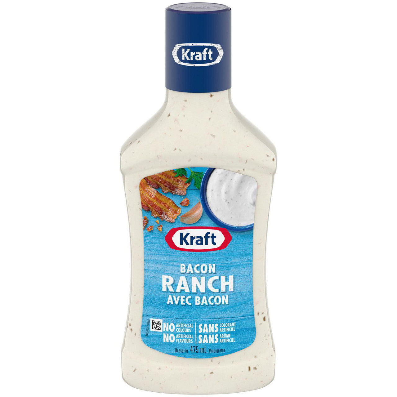 Kraft Bacon Ranch Salad Dressing, 475mL/16 fl. oz., Bottle, {Imported from Canada}