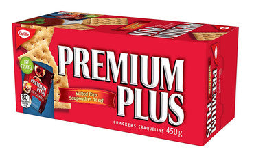 Premium Plus Salted Crackers, 450g/15.9oz,(Imported from Canada)