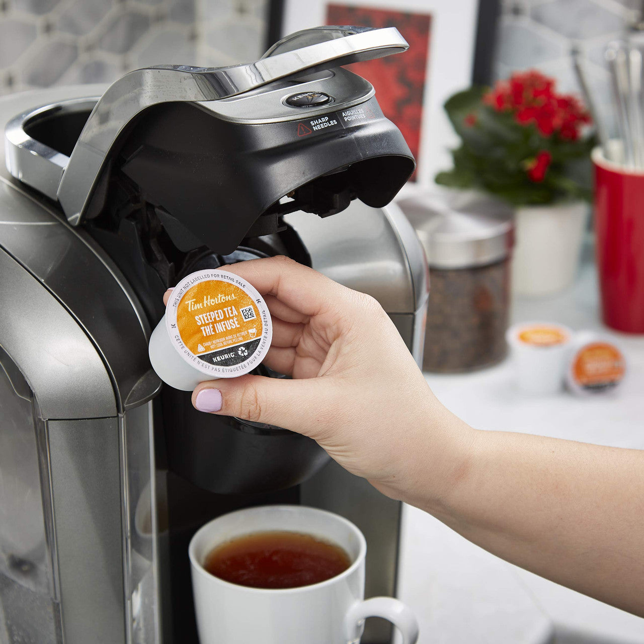 Tim Horton's K-Cup Tea 12 Count {Imported from Canada}