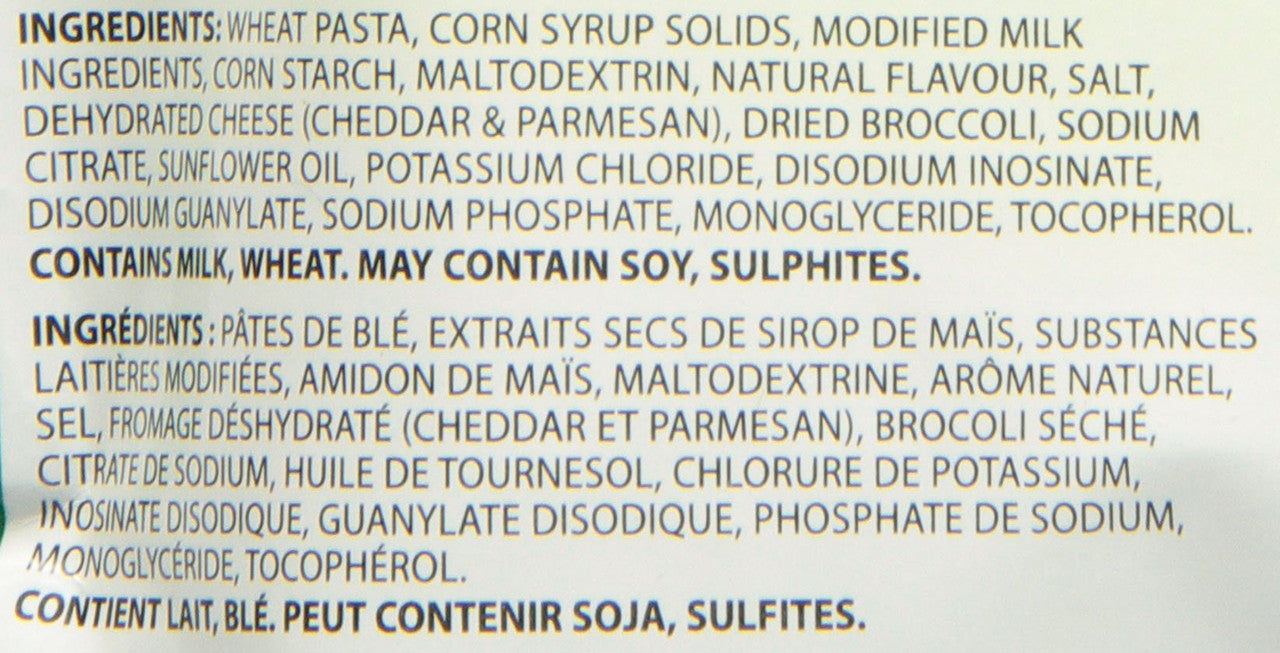 Knorr Sidekicks, White Cheddar & Broccoli, Pasta Side Dish, 143g/5oz., 8ct {Imported from Canada}