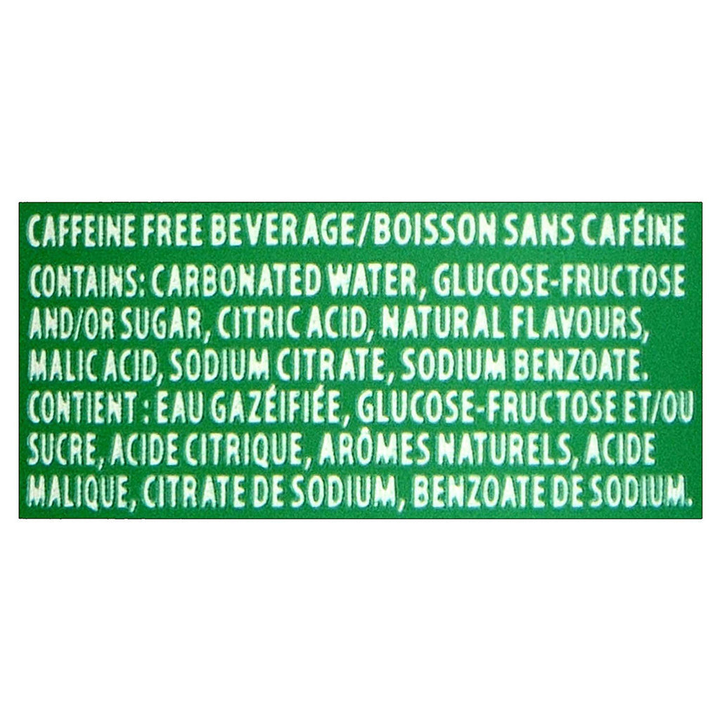 7UP Lemon-Lime Soda 355mL Cans 12 Pack - Contains