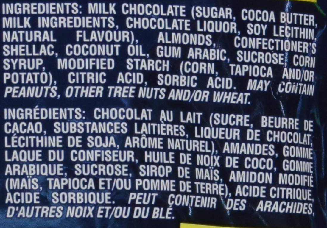 Planters Chocolate Covered Almonds, 200g/7.1oz., 12pk, {Imported from