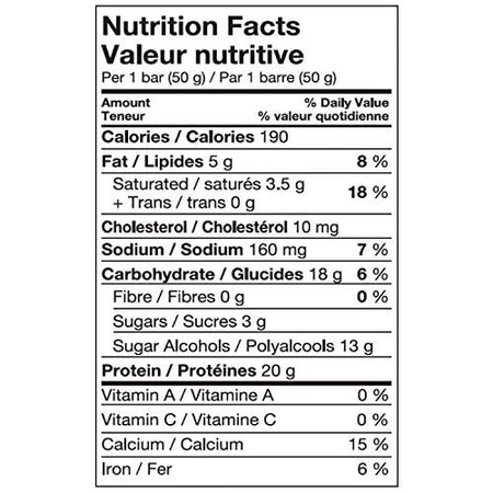 Pure Protein Bars, Gluten Free, Snack Bar, Birthday Cake, 50g/1.8oz., 6ct, {Imported from Canada}