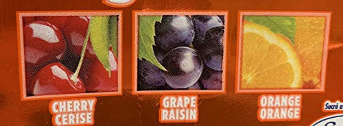 KERR'S NO Sugar Added Fruit Candy Mix - 3 x 90g PKG. {Imported from Canada}