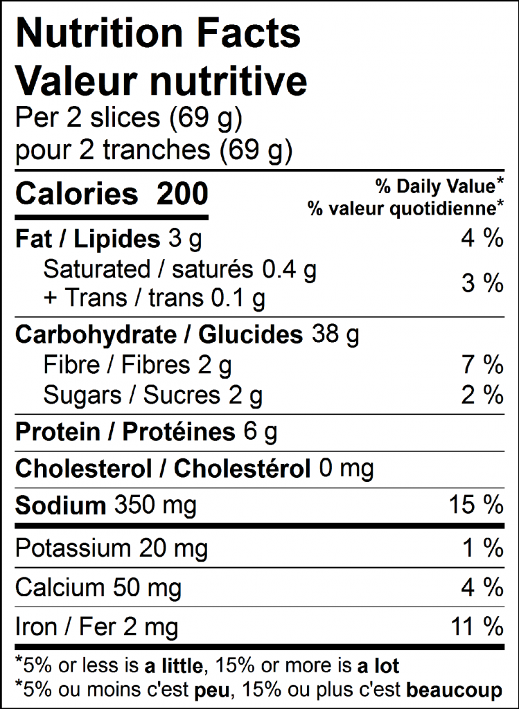 Natural Bakery Canadian Rye Bread, 900g/31.7 oz. 2pk {Imported from Canada}