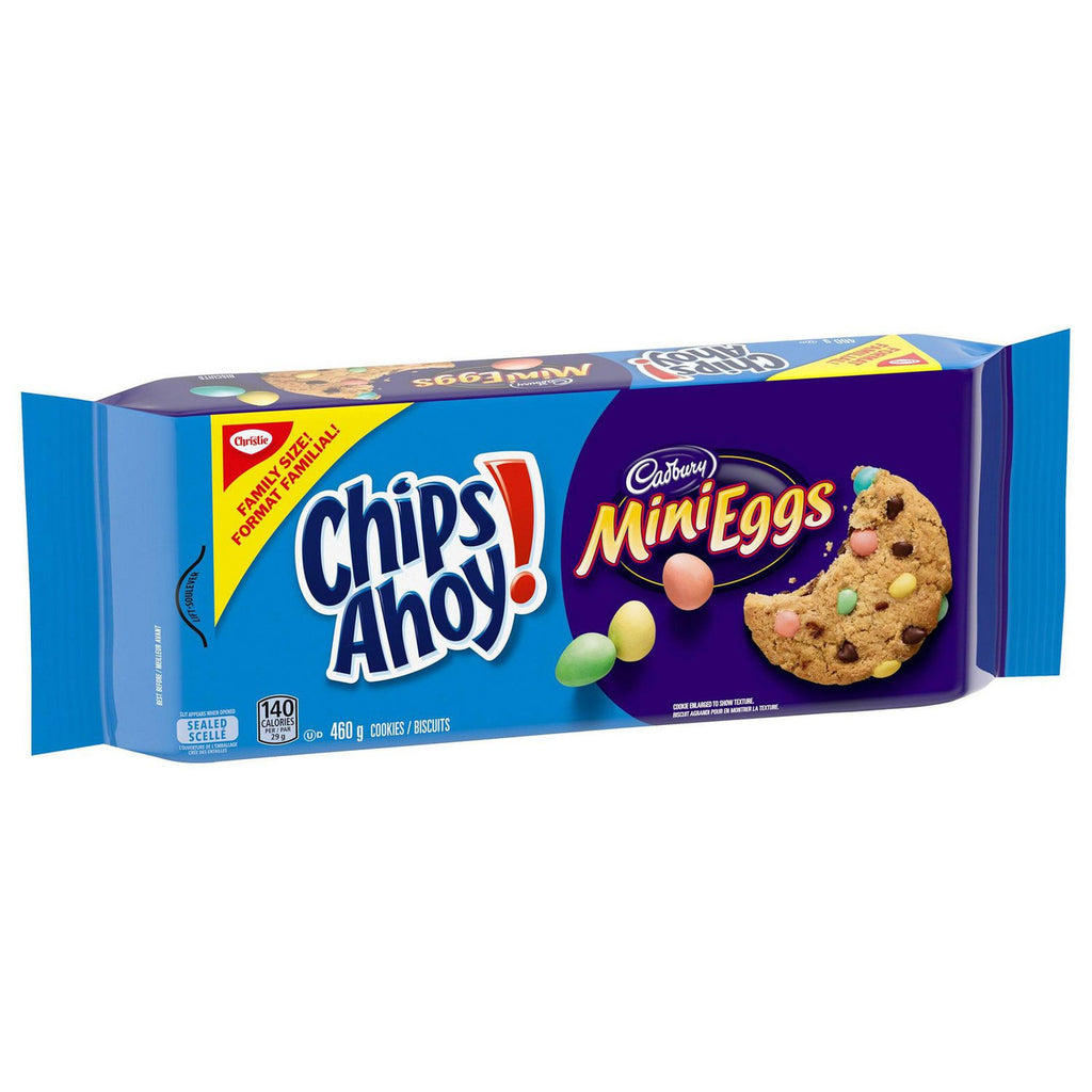 Chips Ahoy! Cadbury Mini Eggs Chocolate Chip Cookies, 460g/16.2oz., {Imported from Canada}