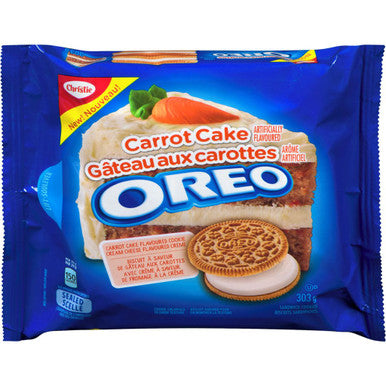 Christie Oreo Carrot Cake Cookies, 303g/10.7oz., {Imported from Canada}