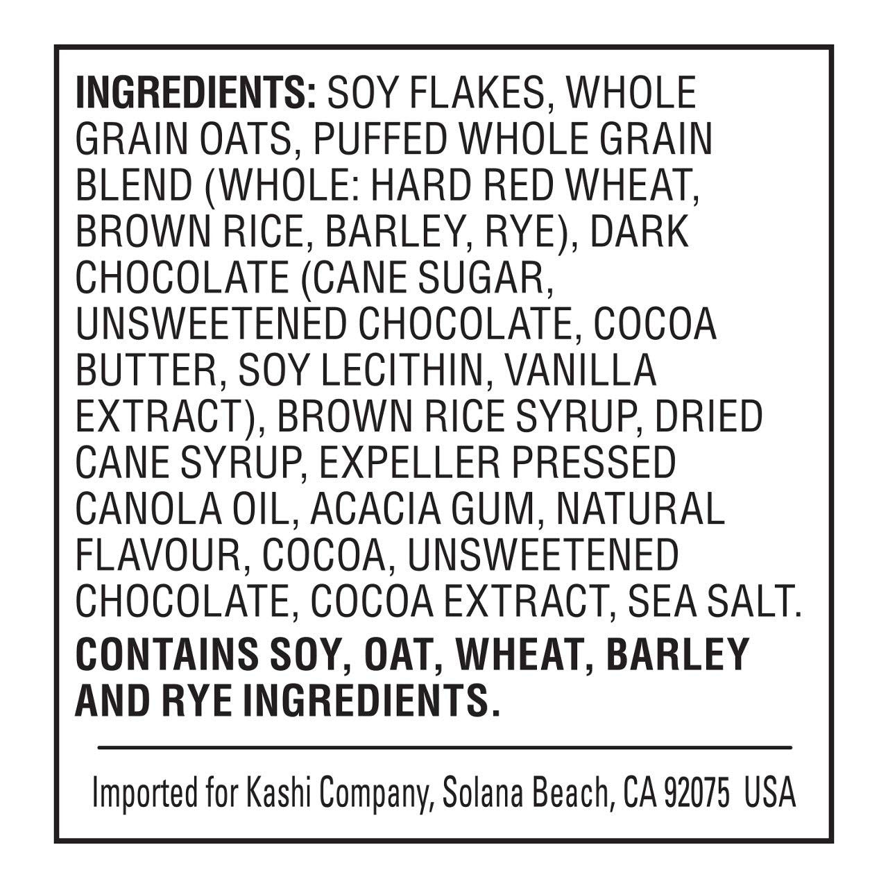 Kashi GOLEAN Chocolate Crunch Cereal, 345g/12.2oz., {Imported from Canada}