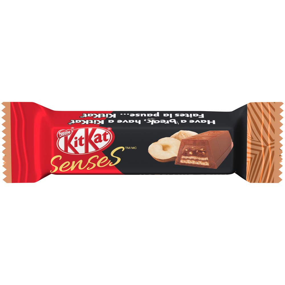 Nestle KitKat Senses Hazelnut Crunch Boutique Bag, 157g/5.5oz., {Imported from Canada}