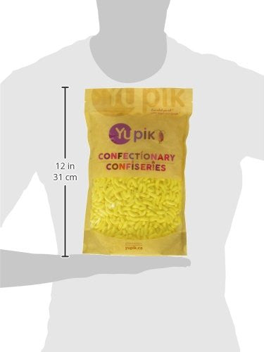 Yupik Banana Heads (Pressed Candy), 1Kg/35.27oz {Imported from Canada}