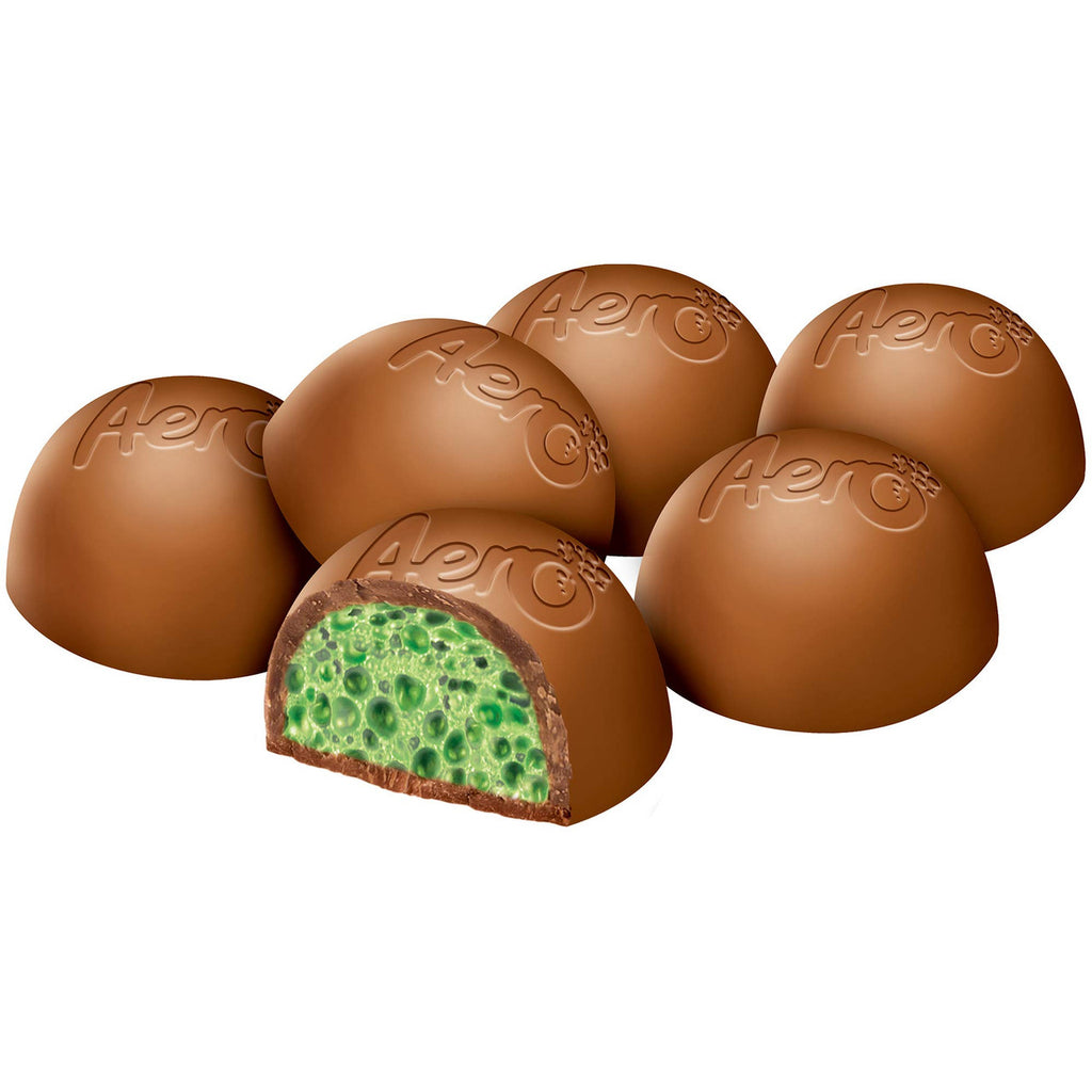 AERO Peppermint Bubbles Milk Chocolate Minis, 135g/4.8oz., {Imported from Canada}