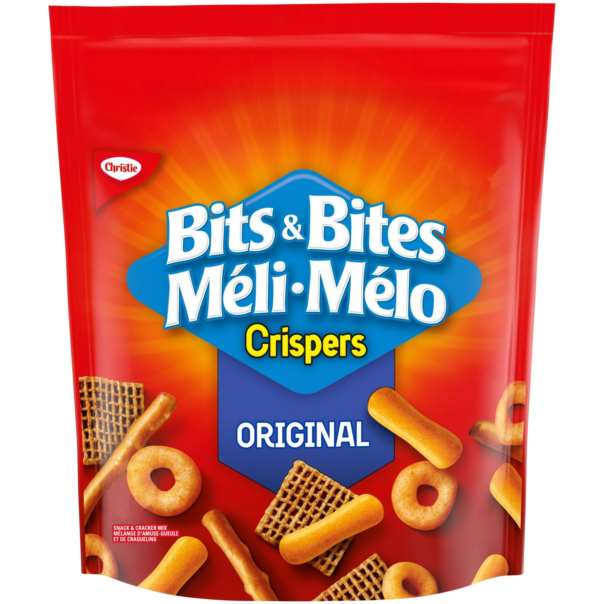 Christie Bits & Bites Crispers Original Snack Mix front