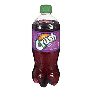 Crush Grape Soft Drink - 591ml/20oz., {Imported from Canada}