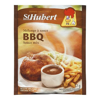 St Hubert BBQ Sauce Mix, 57g/2 oz., 3 packs {Imported from Canada}