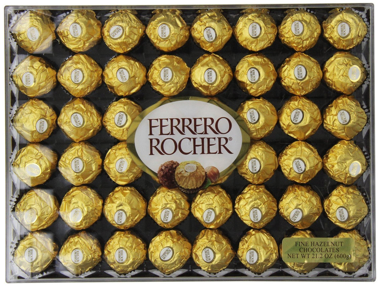 Ferrero Rocher Christmas Chocolate, Assorted,  48ct {Imported from Canada}