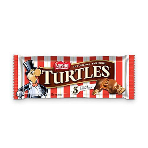 Nestle Turtles 100% Pecan, (10 Pack) {Imported from Canada}