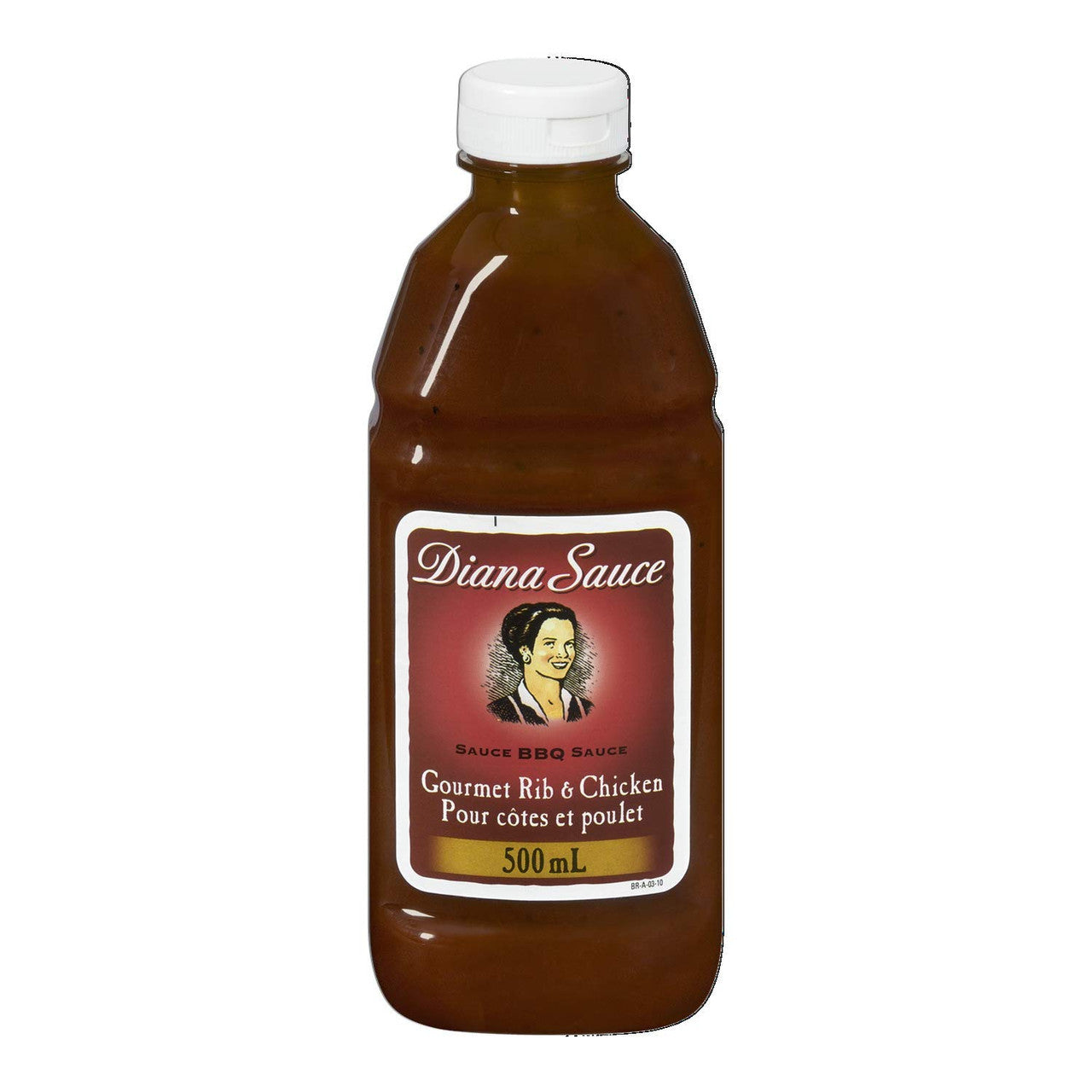 DIANA Sauce, Rib and Chicken, 500ml/16.9 oz. (Pack of 10) {Imported from Canada}