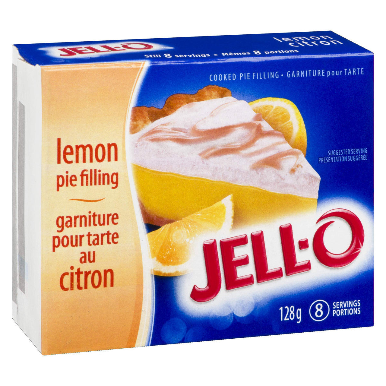 Jell-O Cooked Pudding & Pie Filling, Lemon, 128g (Pack of 24)