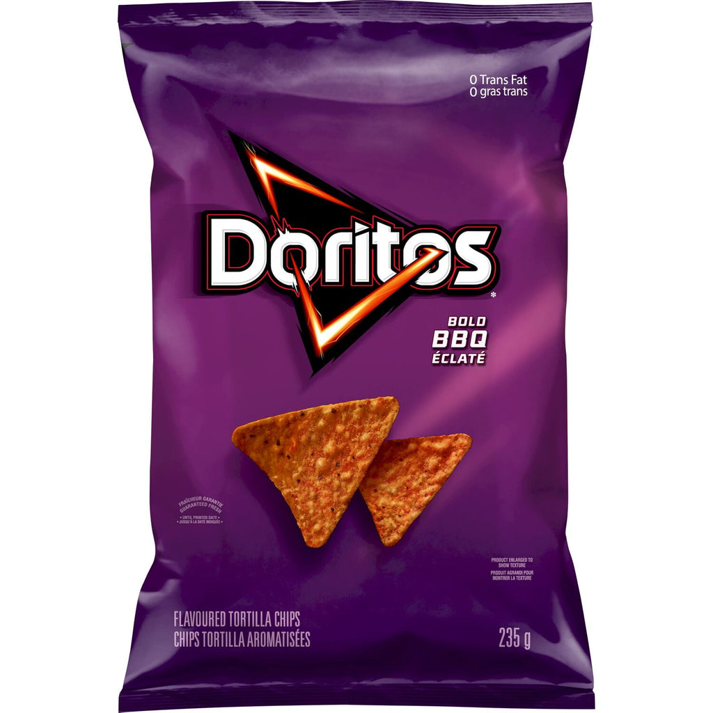 Doritos Bold BBQ Tortilla Chips, 235g/8.2 oz