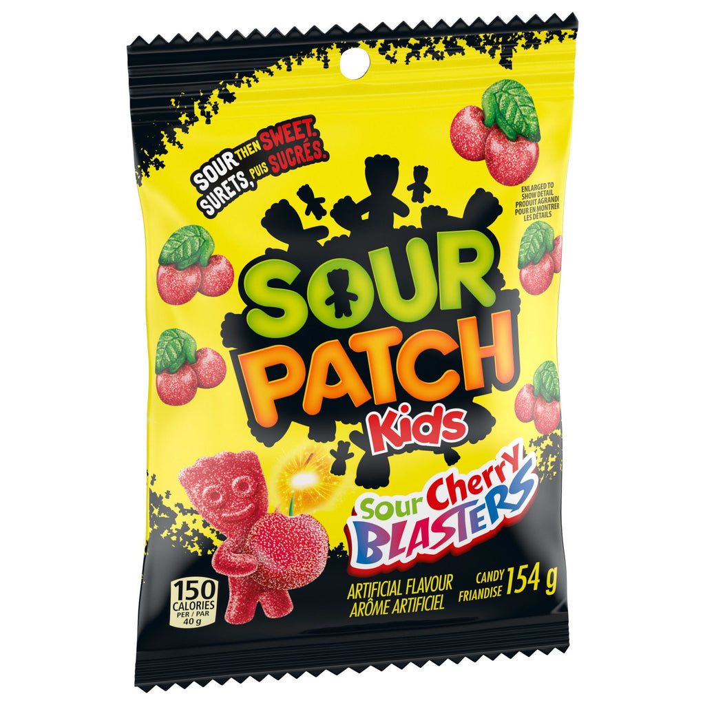 Maynards Sour Cherry Blasters Candy, 154g/5.4 oz. Bag