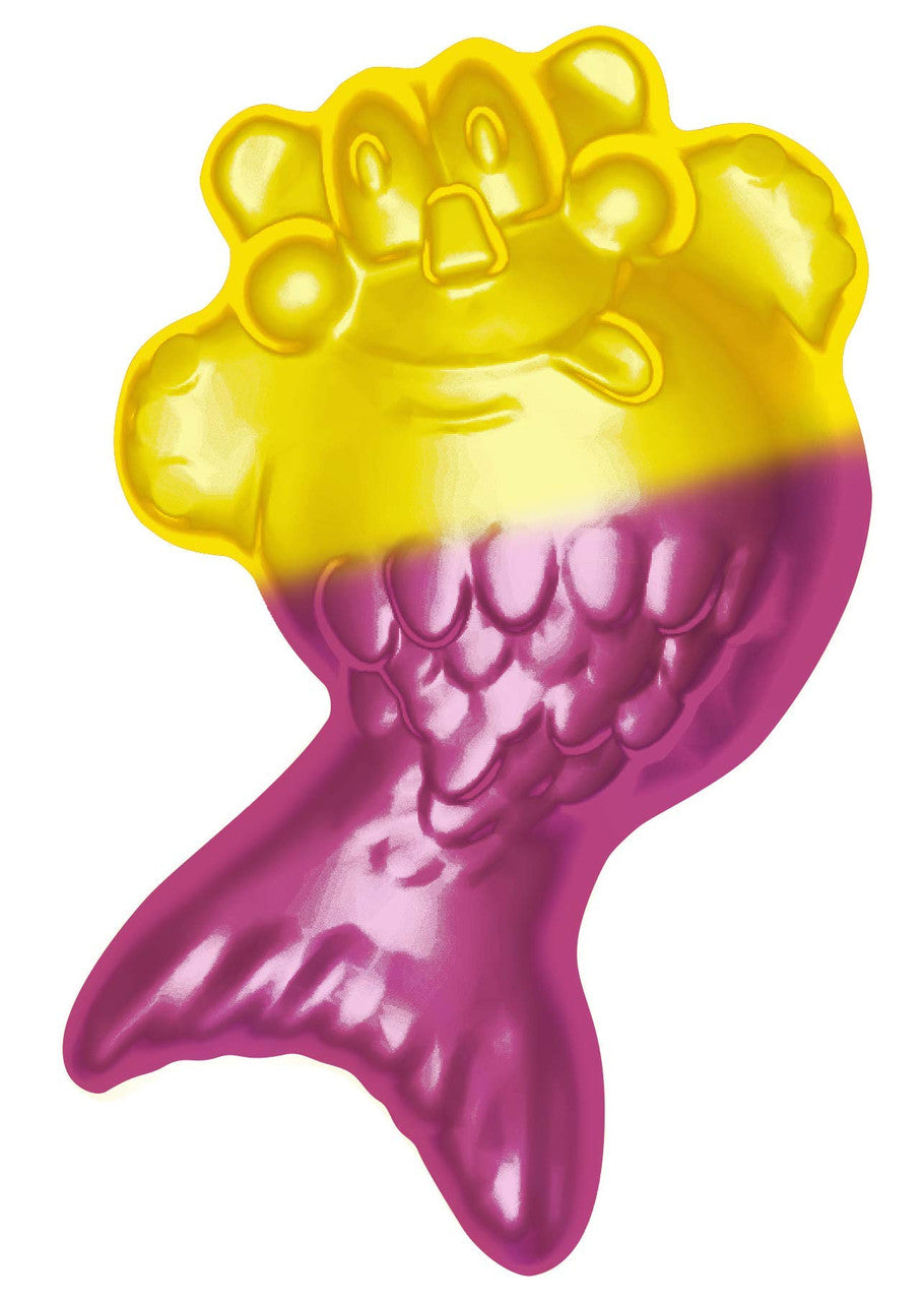 Jolly Rancher Misfits Mer-Bears, Gummy Candy (Box Of 10, 182g/6.4 oz., Bags), {Imported from Canada}