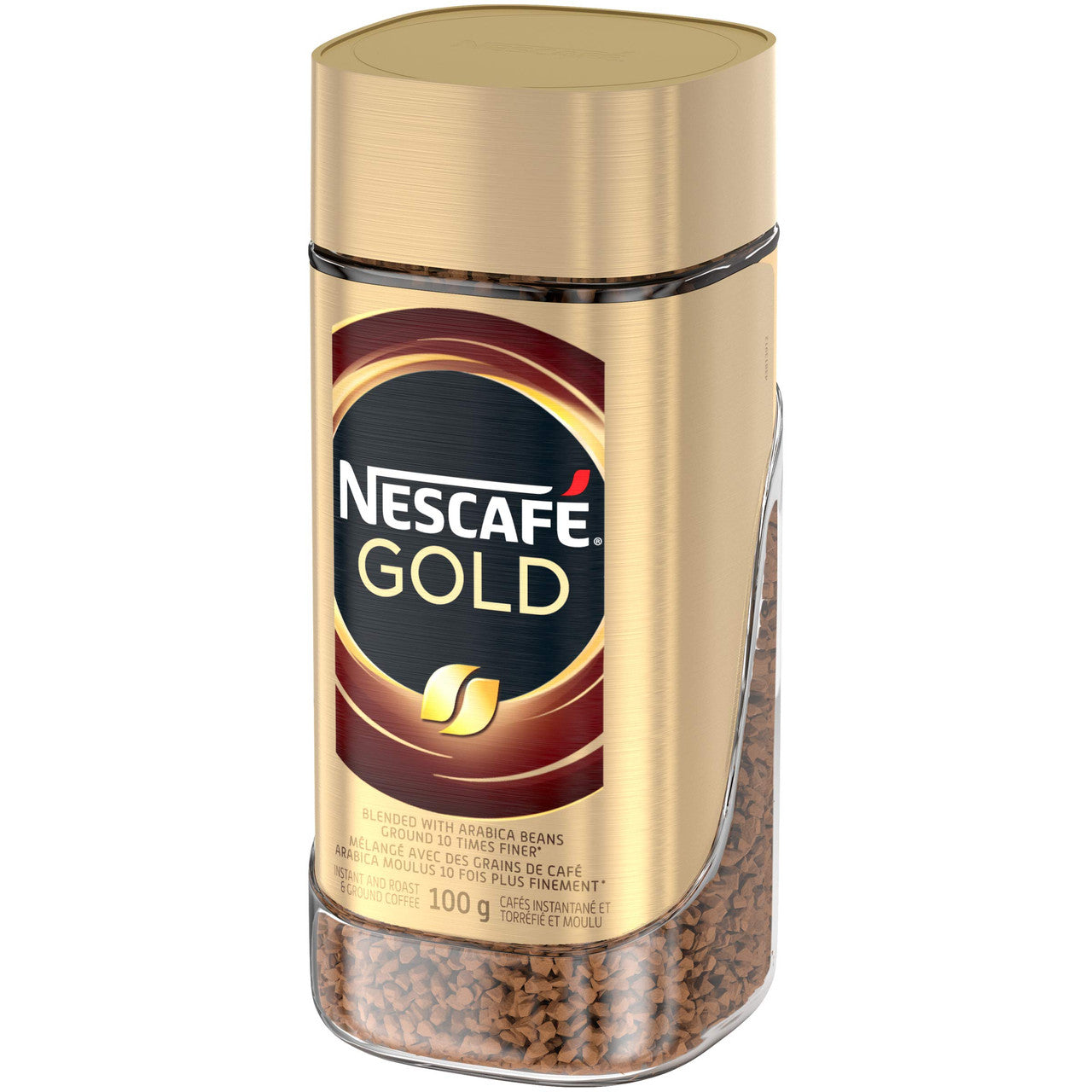NESCAFE Gold Instant & Roast & Ground Coffee, 100g/3.5oz., Jar, {Imported from Canada}