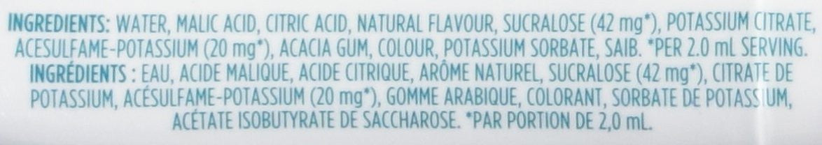 Crystal Light Blueberry Razz Liquid Drink Mix, 48mL, {Imported from Canada}