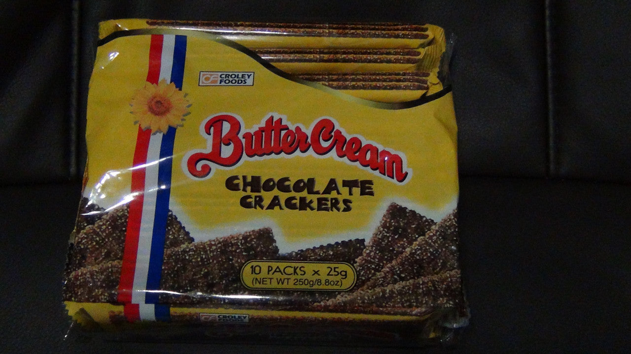 Croley Foods Butter Cream Chocolate Crackers 250g/8.8 oz. {Imported from Canada}