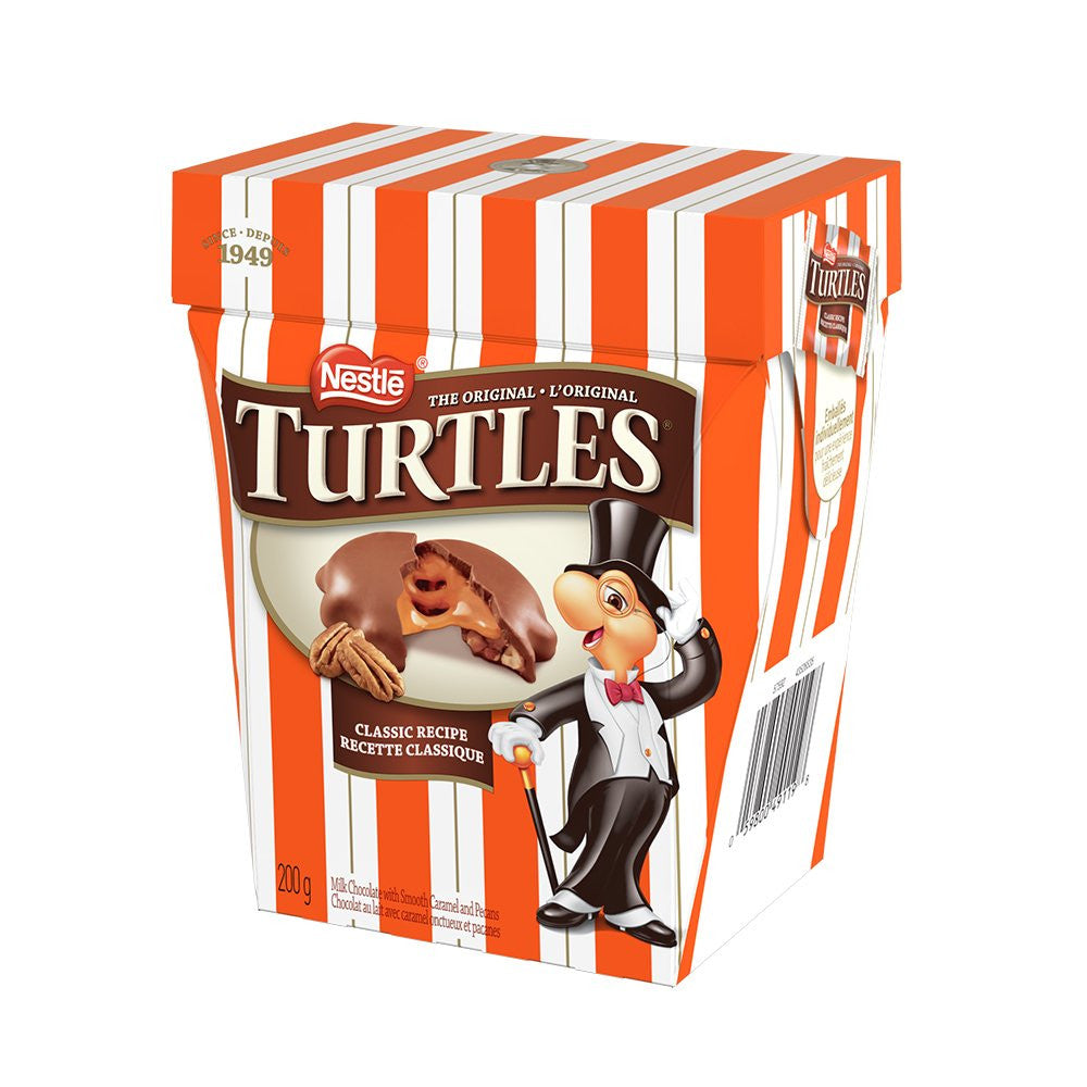 Nestle Original Turtles 100% Pecan 200g/7.05oz Box {Imported from Canada}