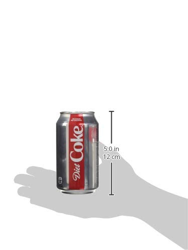 Diet Coke, 355ml/12 fl. oz.,, Pack of 12, {Imported from Canada}