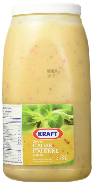 Kraft Golden Italian Salad Dressing, 3.78L/1 Gallon Kraft Golden Italian Salad Dressing, 3.78L/1 Gallon