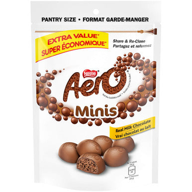 Nestle Aero Milk Chocolate Minis Pouch, 800g/1.7lbs. {Imported from Canada}