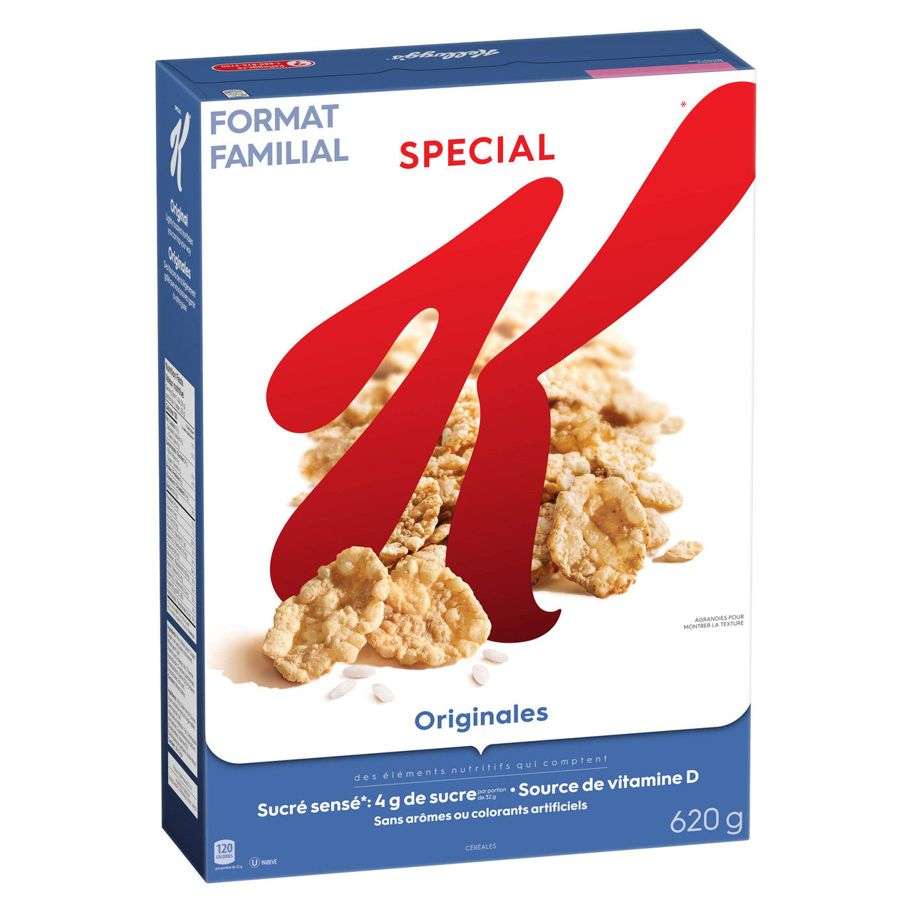 Kellogg's Special K Original, Family Pack, Cereal, 620g/21.9oz.,{Imported from Canada}